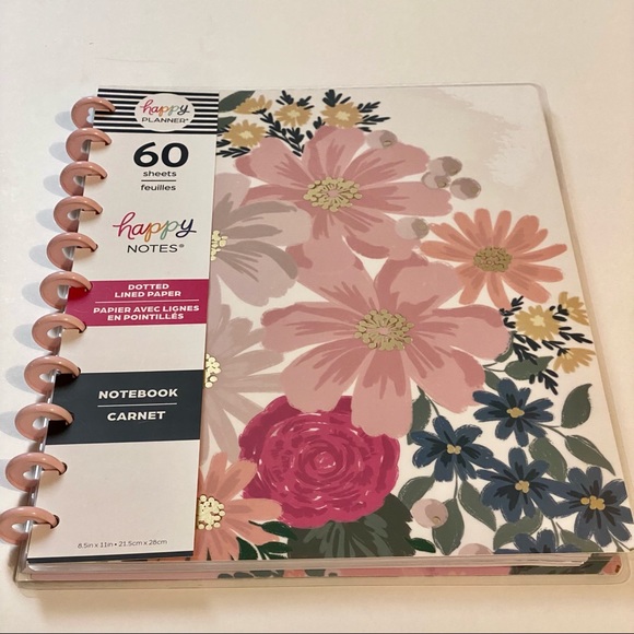 The happy planner Springtime Flora Big Notebook - Picture 5 of 11